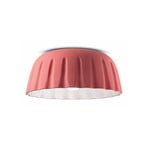 Stropna lampa Madame Gres keramika visina 17 cm, roza