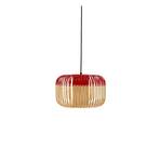 Bamboo Lustră Pendul S Red - Forestier