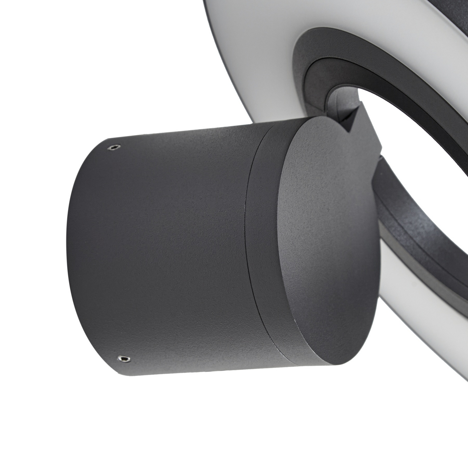 Arcchio LED buiten wandlamp Tovio, antraciet, draaibaar Arcchio LED buiten wandlamp Tovio, antraciet, draaibaar