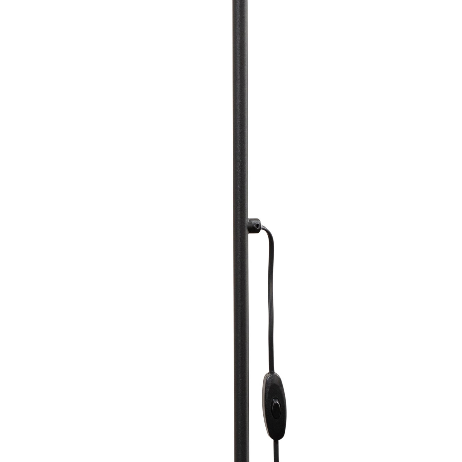 Lampe sur pied Eye Flex avec bras flexible, noir
