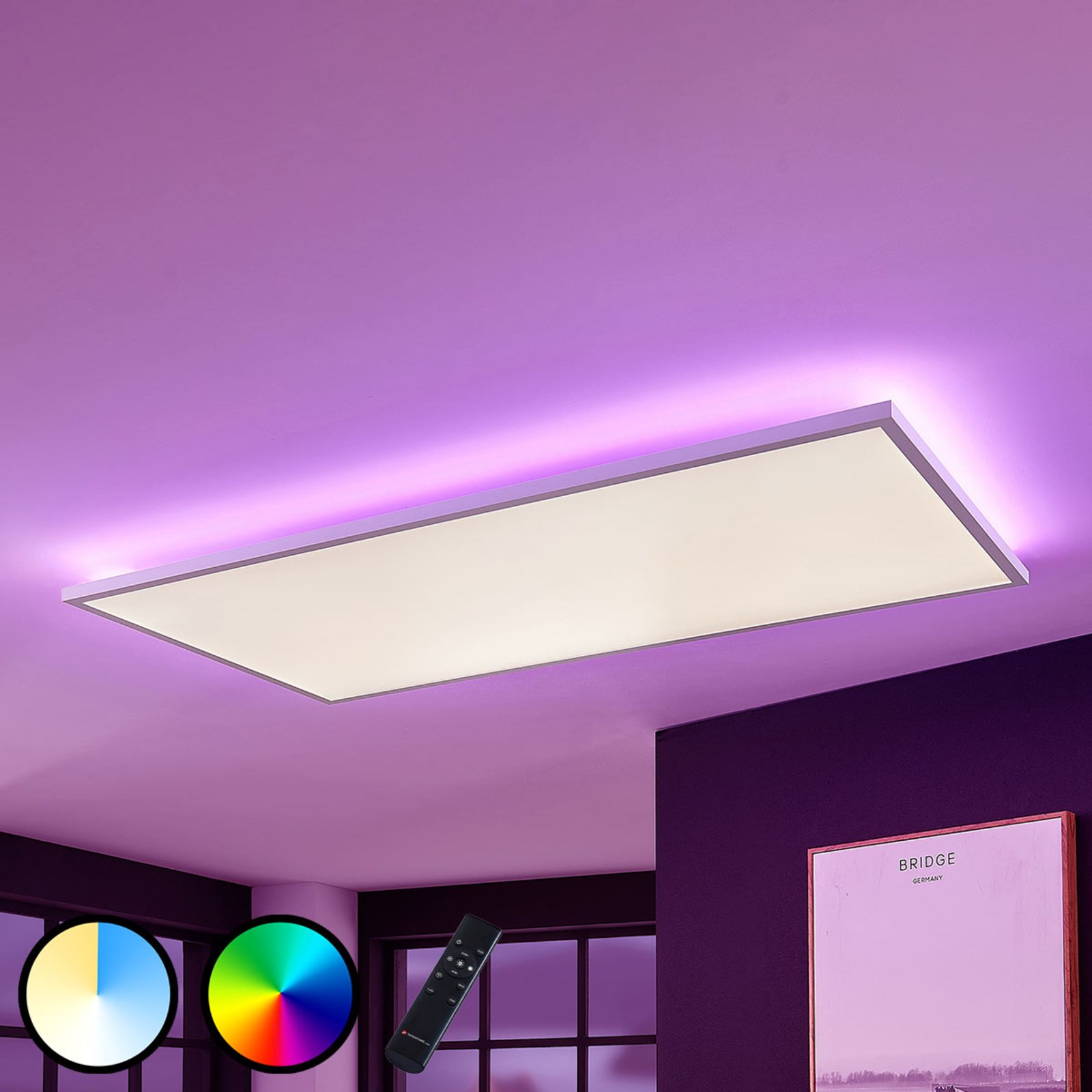 Brenda Plafond 60x120 White - Arcchio