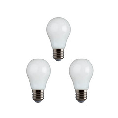 3-pack Bombilla LED 4W (470lm) Ópalo CRI95 Regulable E27 - e3light