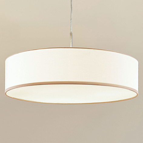 Sebatin hængelampe til E27, 50 cm, creme