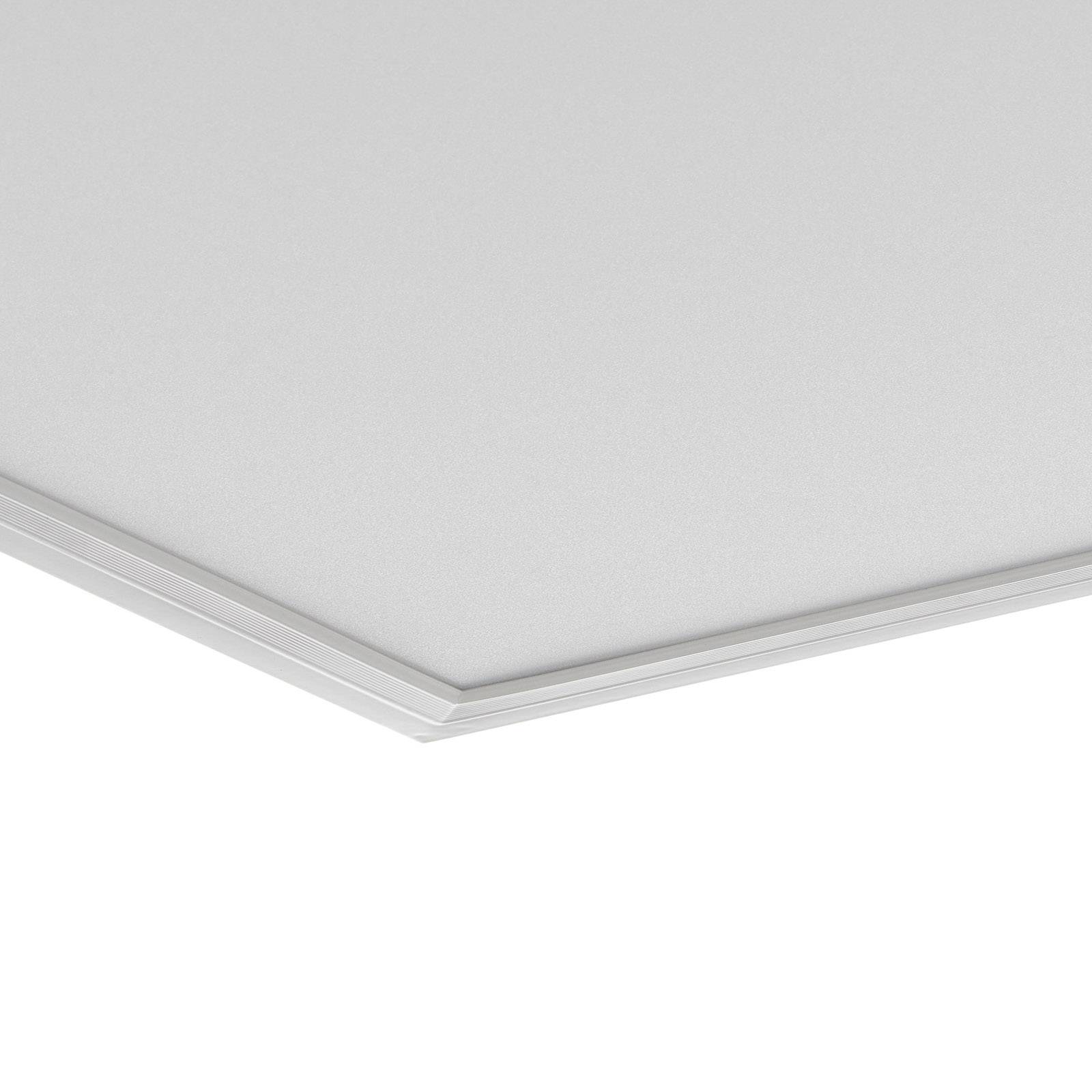 E-shop LED stropné svietidlo Piatto, senzor, 59,5 x 59,5 cm