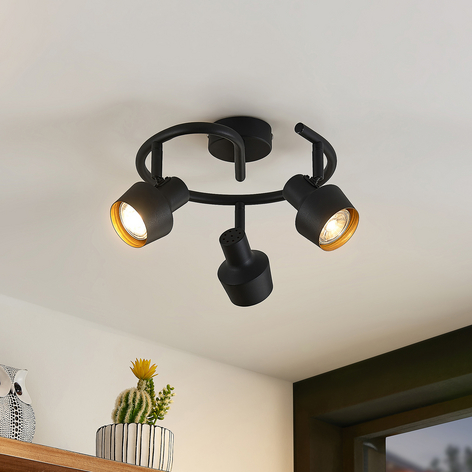 Lindby Ihaia spotlight, 3 lyskilder, sirkelformet