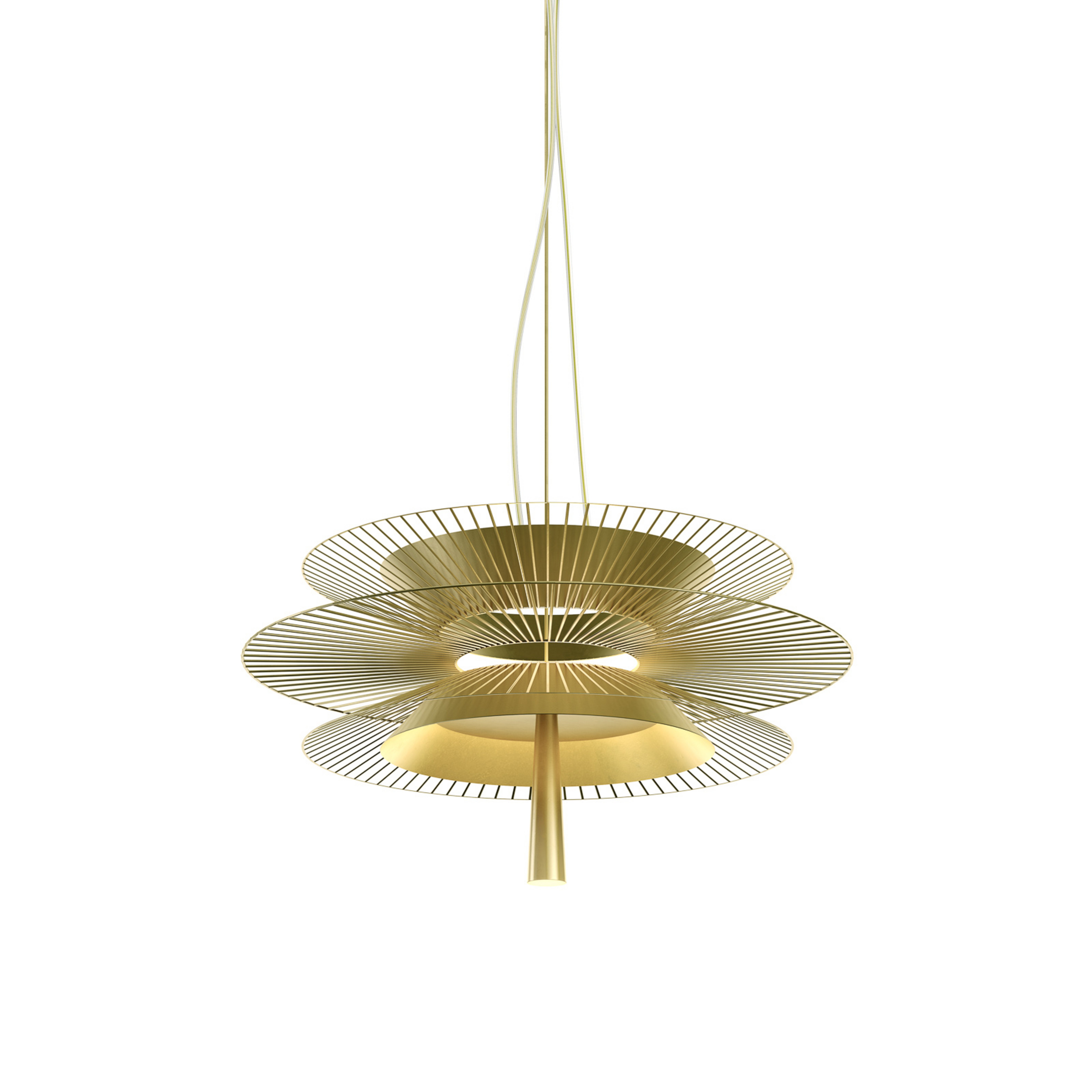 Gravity 2 Pendelleuchte Golden - Forestier