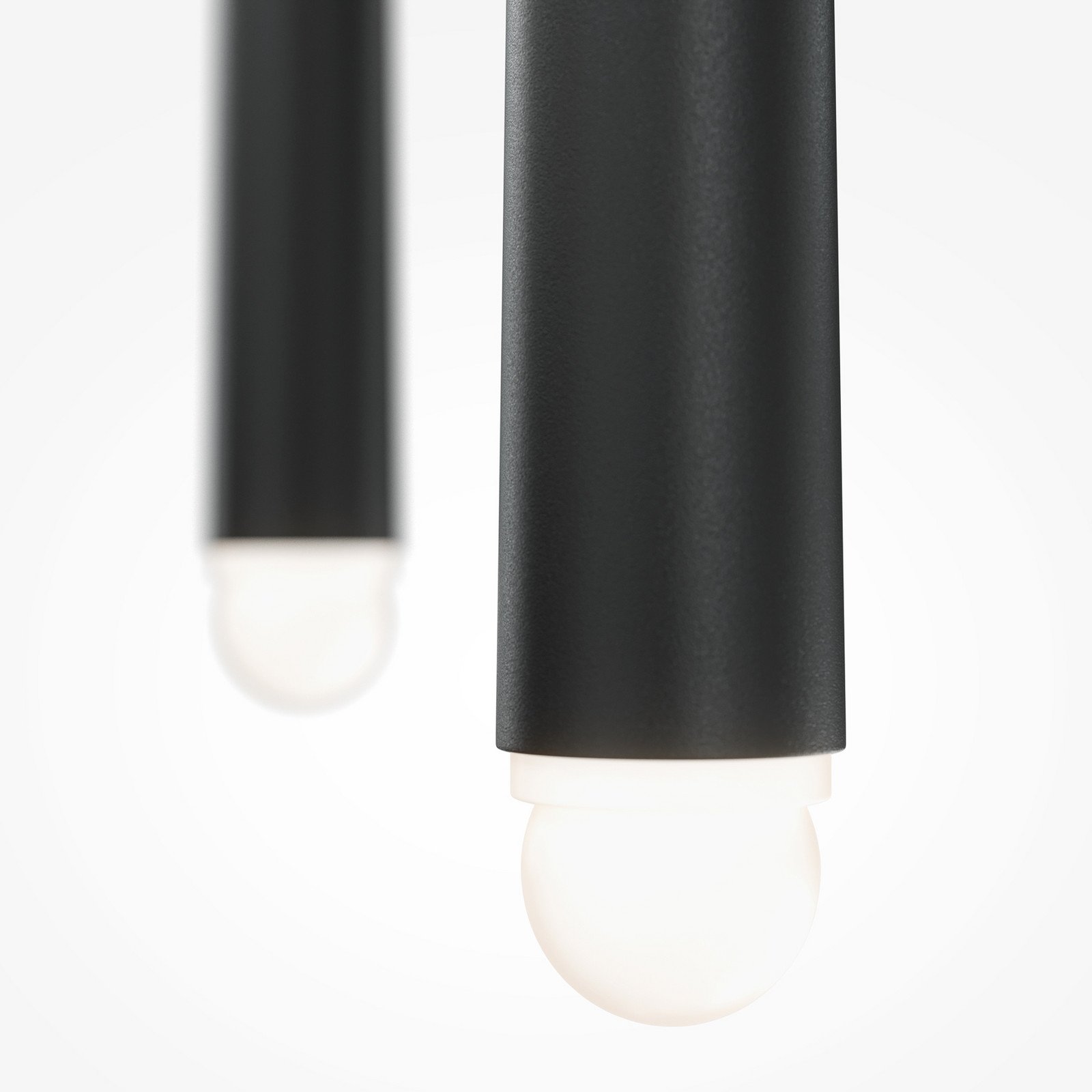 Maytoni Cascade lampă suspendată LED negru 3 becuri - Bucătărie - modern - Aluminiu