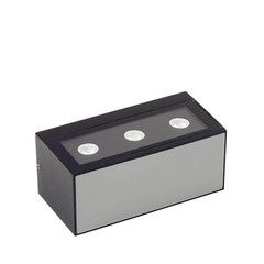 Selim LED Draußen Wandleuchte L15,3 Schwarz - Lucande