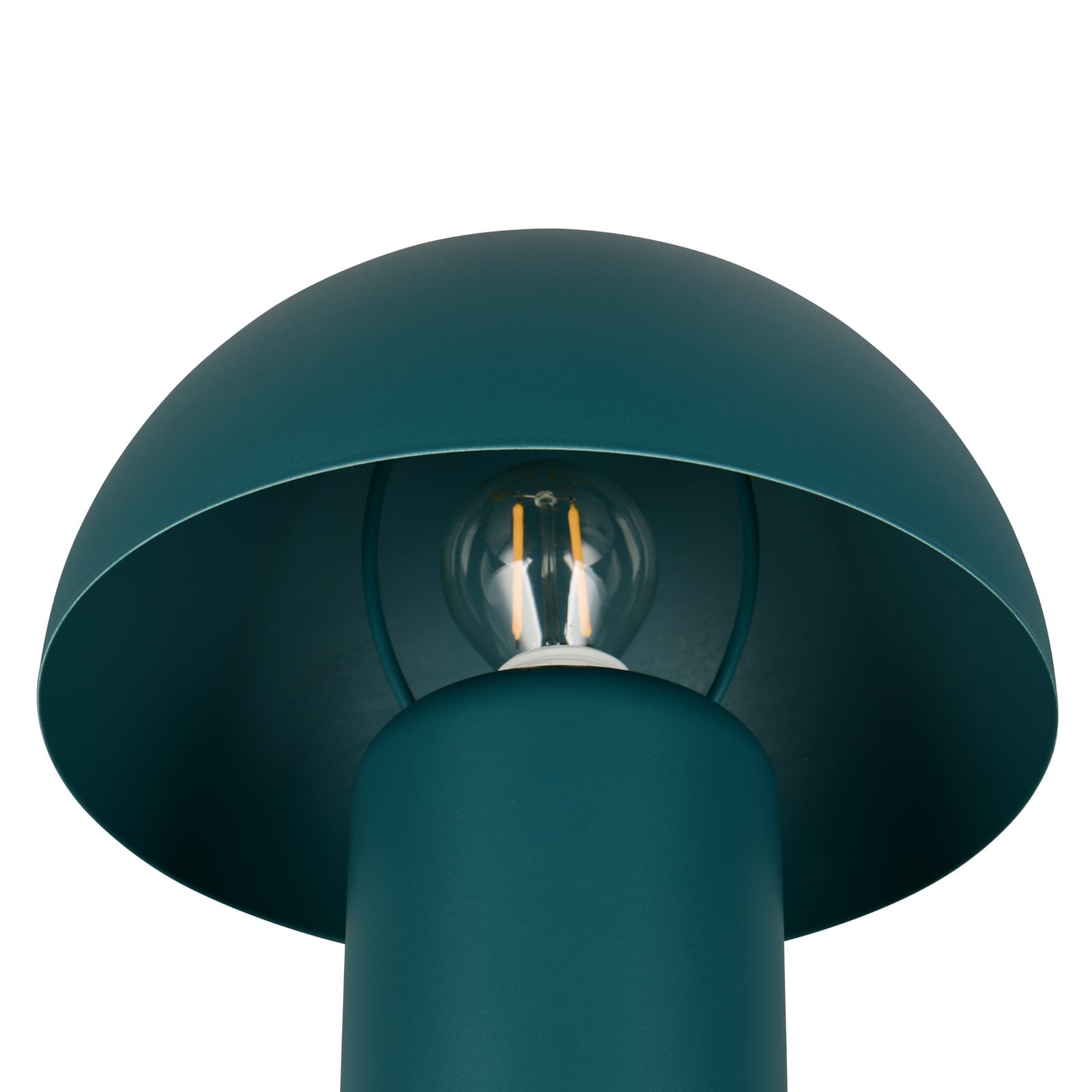Bordlampe Enya, mørkeblå, metall, høyde 25,5 cm, E14 Bordlampe Enya, mørkeblå, metall, høyde 25,5 cm, E14