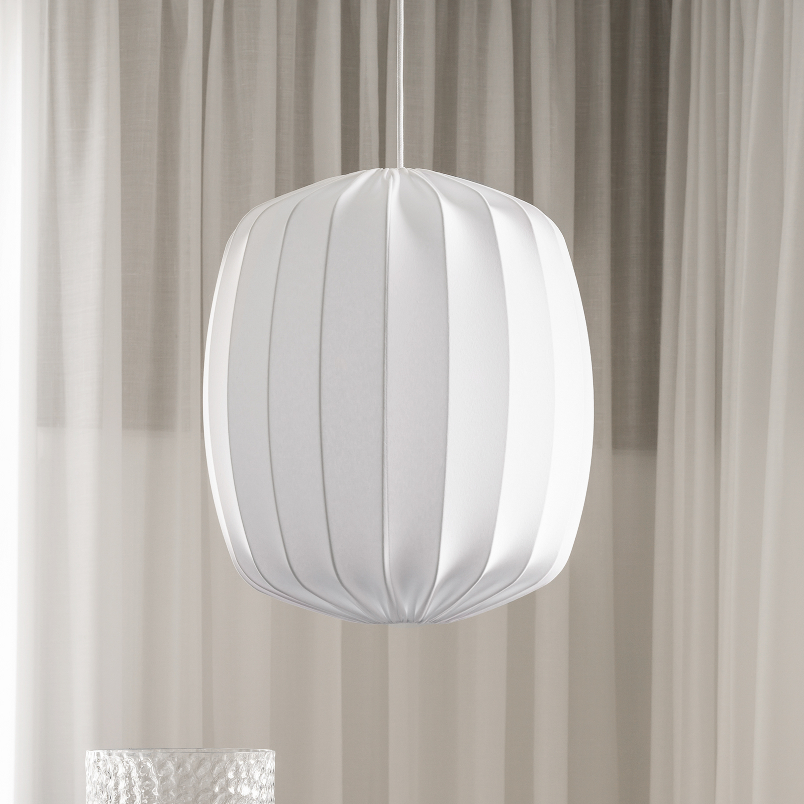 Prisma 45 Schirm Linen White - Watt & Veke