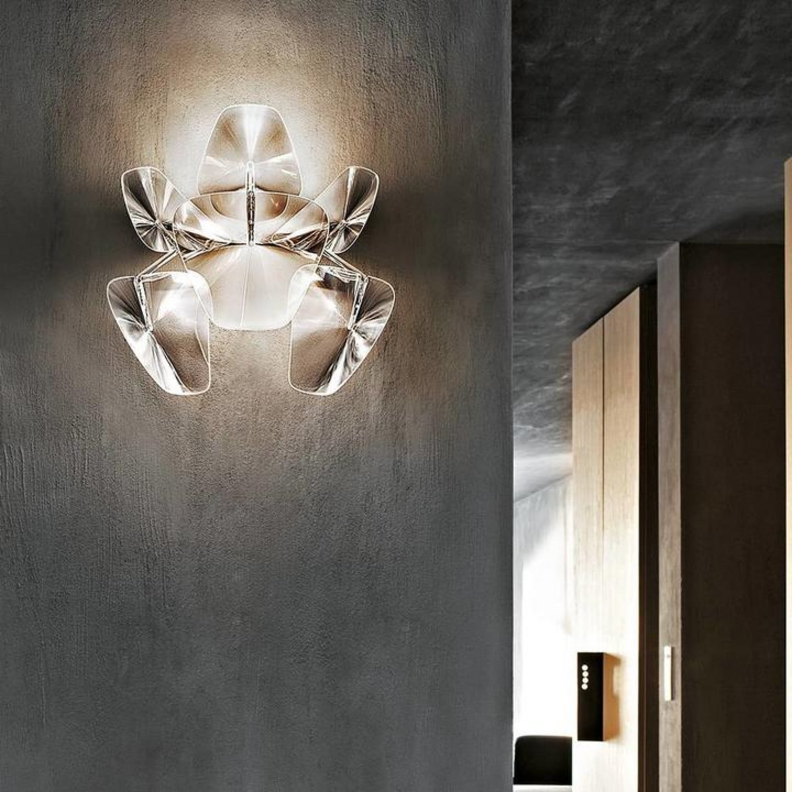 Hope Vägglampa Ø48 Luceplan - Vardagsrum - Metall | Produkter - Vägglampor | Lampspecialisterna