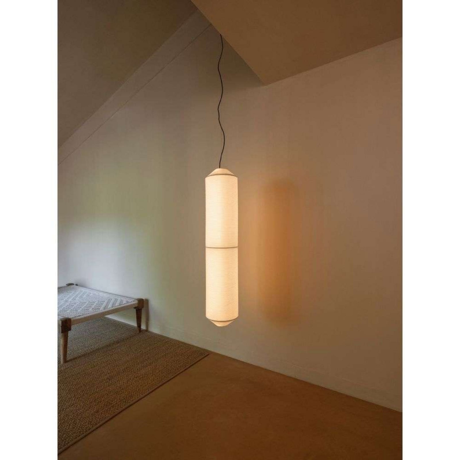 Tekiò Vertical P2 LED-hængelampe, højde 120 cm Santa & Cole - Stue - Metal