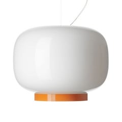 Foscarini Chouchin Reverse 1 colgante LED, naranja