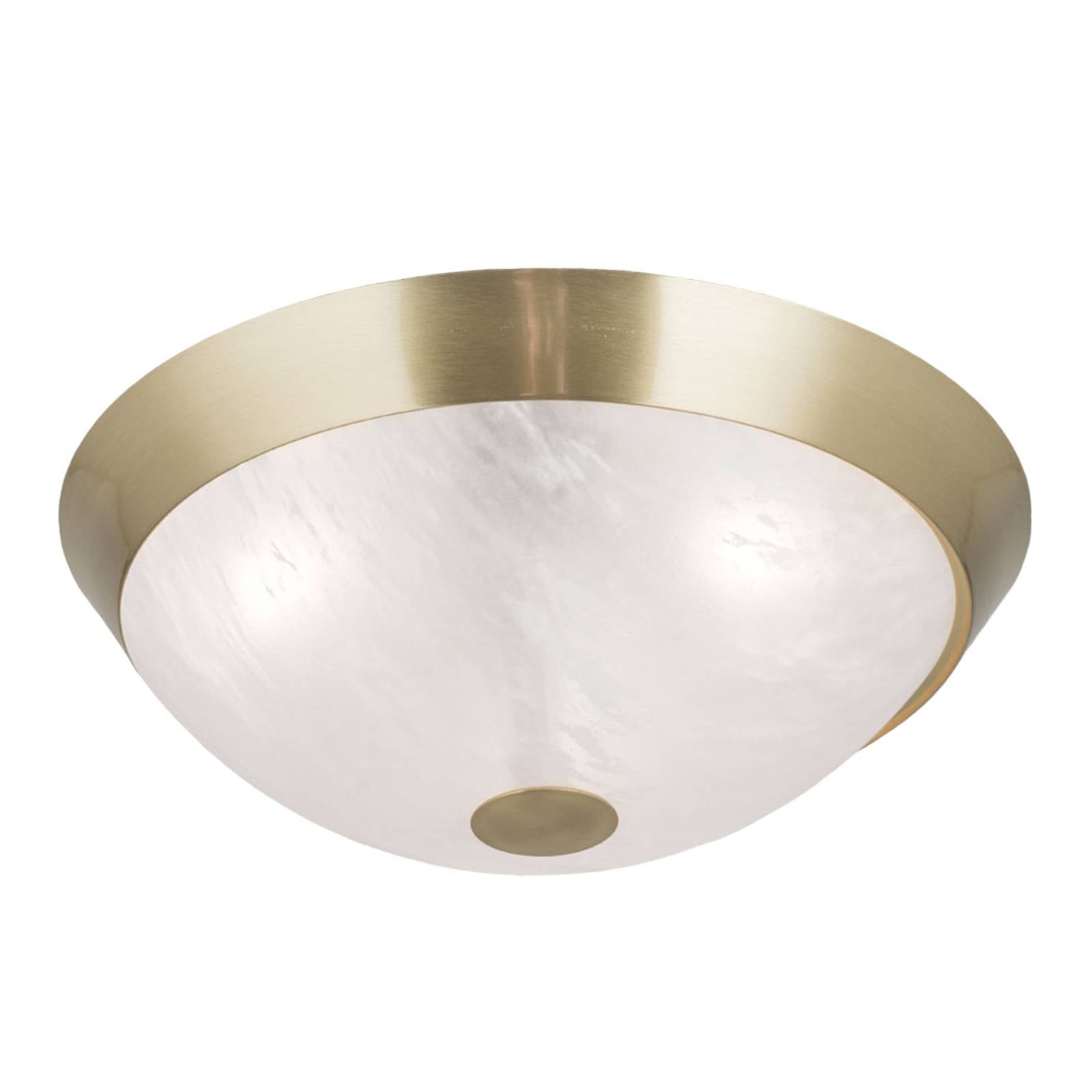 ORION Klassische Deckenlampe Jaya mit Glasschirm 34 cm