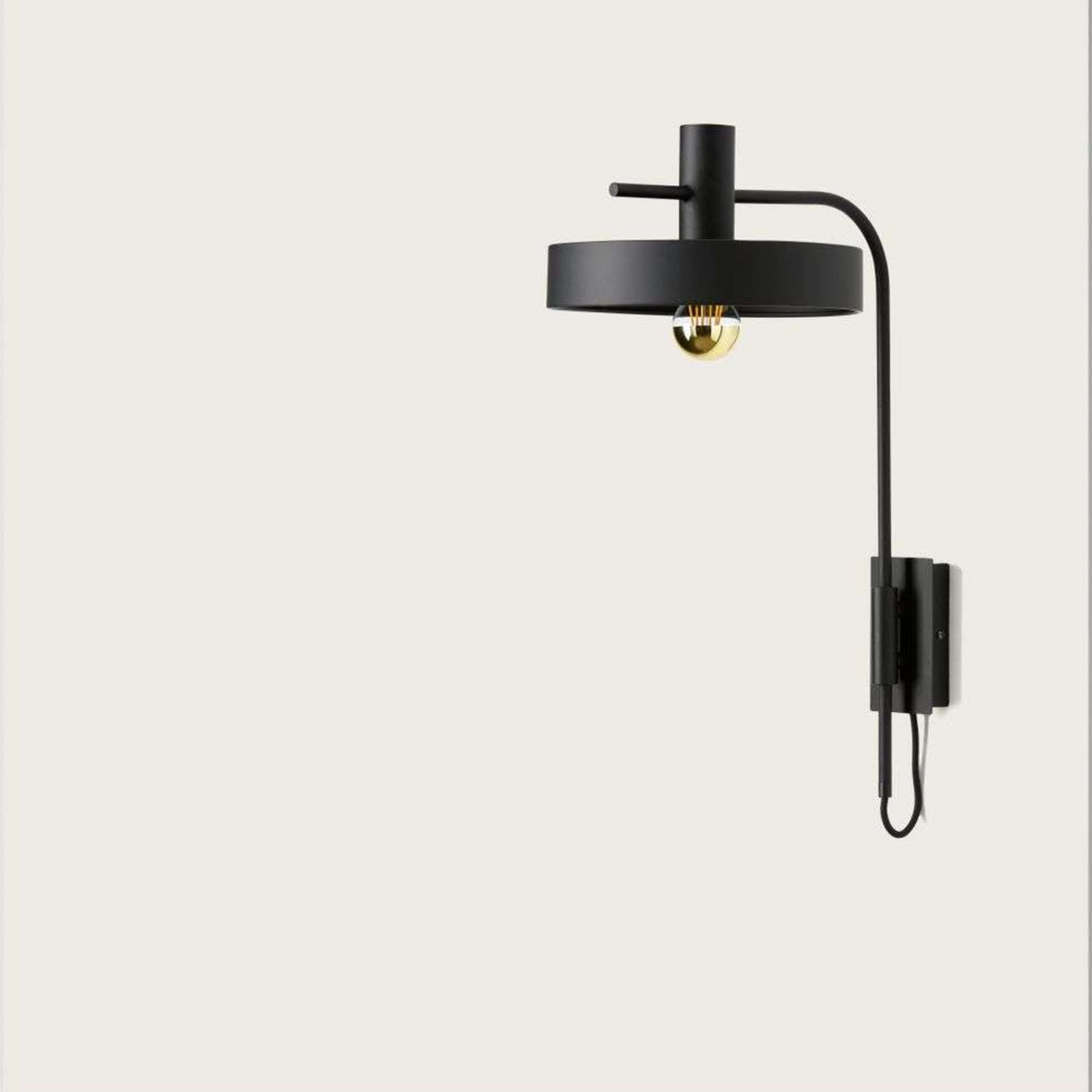 Aloa Wall Lamp Matt Black - Aromas del Campo