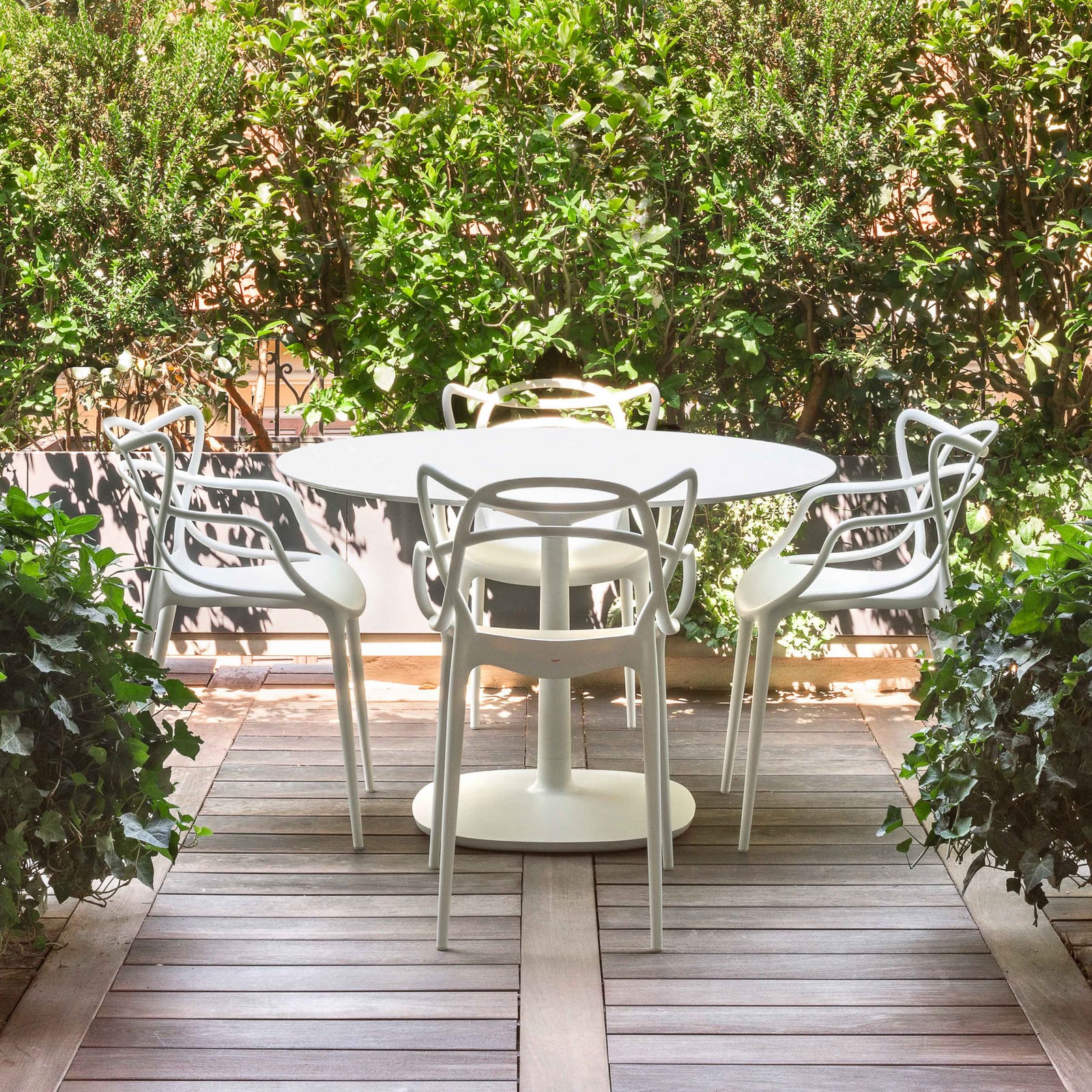 Masters chair, white, height 83 cm - Kartell Masters chair, white, height 83 cm - Kartell