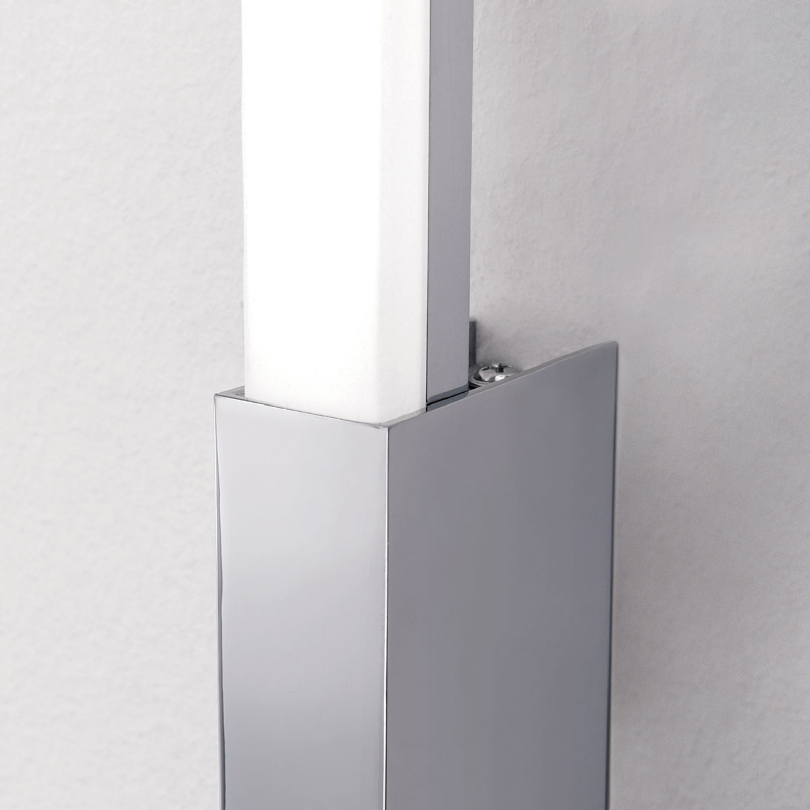 Narrow Argo bathroom wall light with LED, IP44