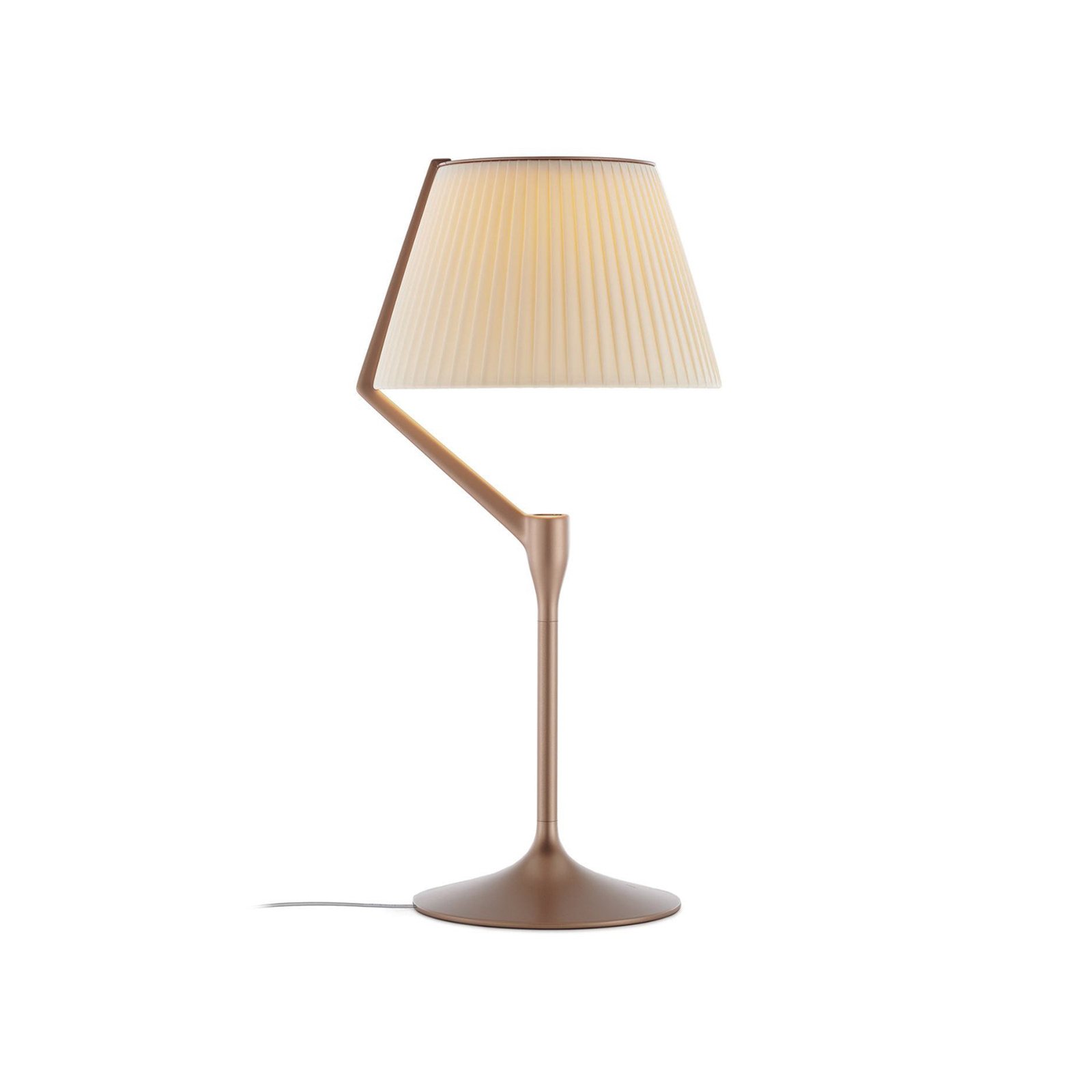 Kartell LED-bordslampa Angelo Stone, koppar, dimbar