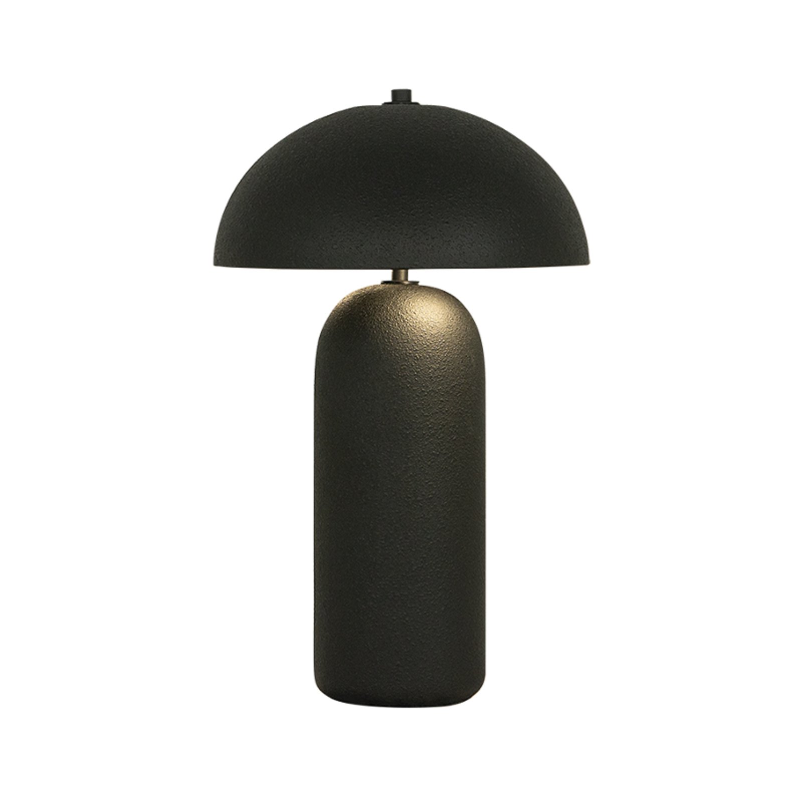 Candeeiro de mesa 23006, preto, cerâmica, altura 48 cm, E27