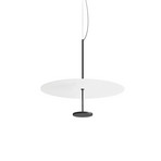 LED hanglamp Stilo_P, zwart, Ø 55 cm, IP40