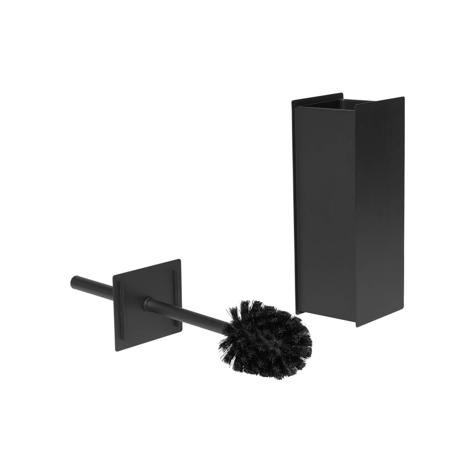 Sama toilet brush, black, metal - ferm LIVING