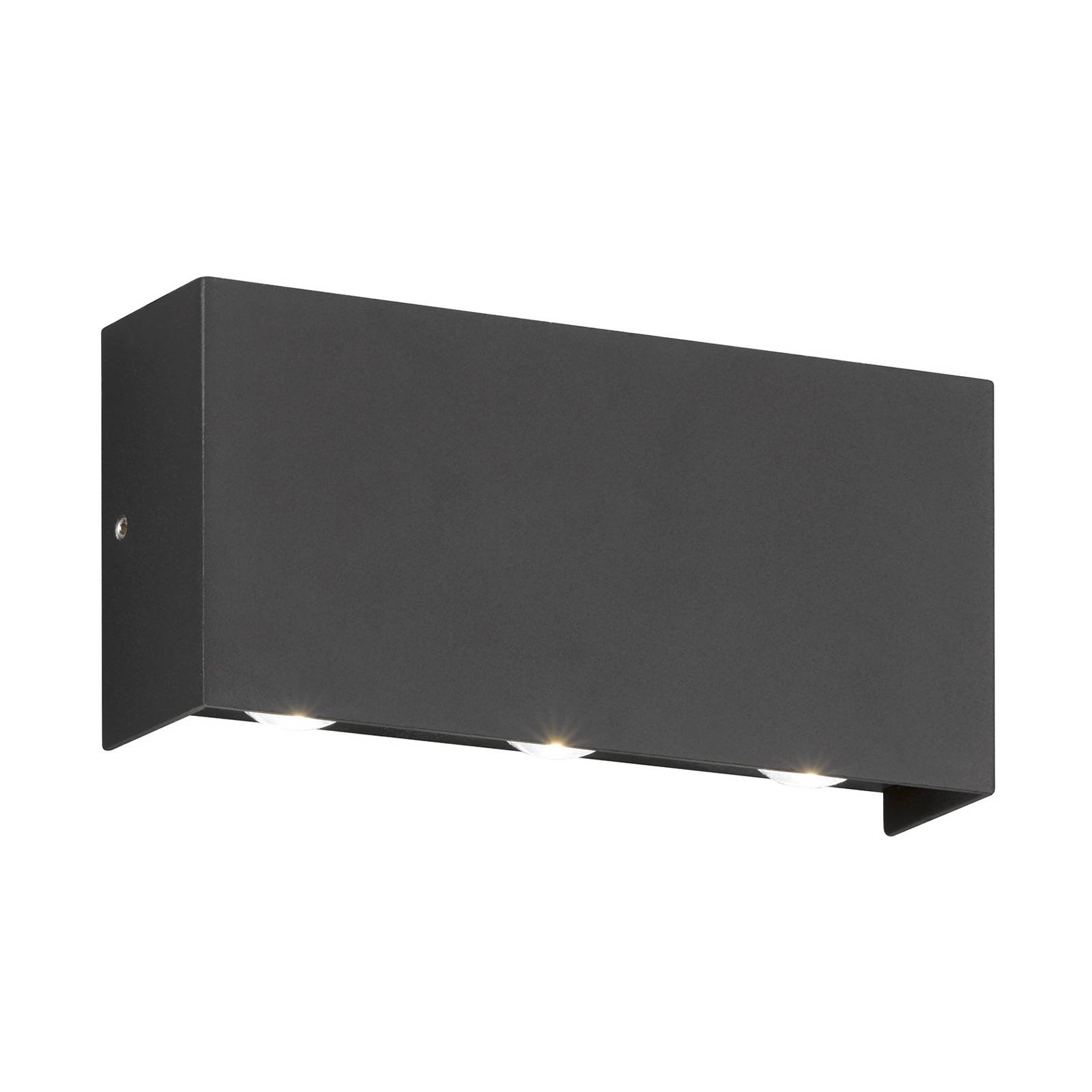 LED-Außenwandleuchte Nairobi, schwarz