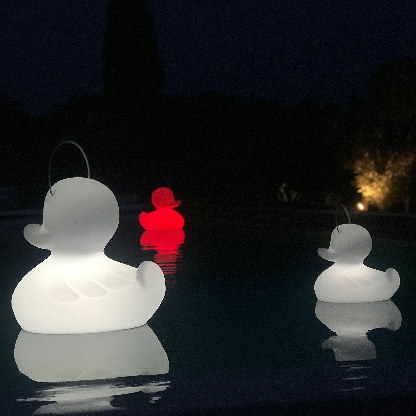 LED-Designleuchte DUCK-DUCK XL für außen