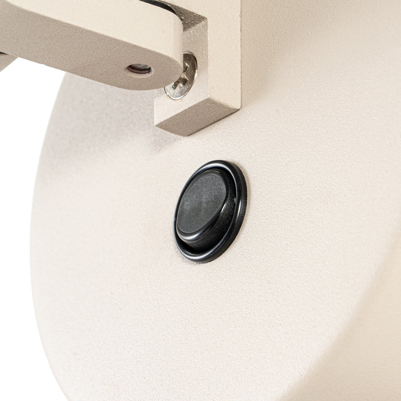 Applique murale Silka, 91 cm, beige, réglable, E27 - Lucande