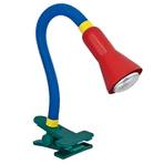 Colourful table lamp COLEUR with clamping foot