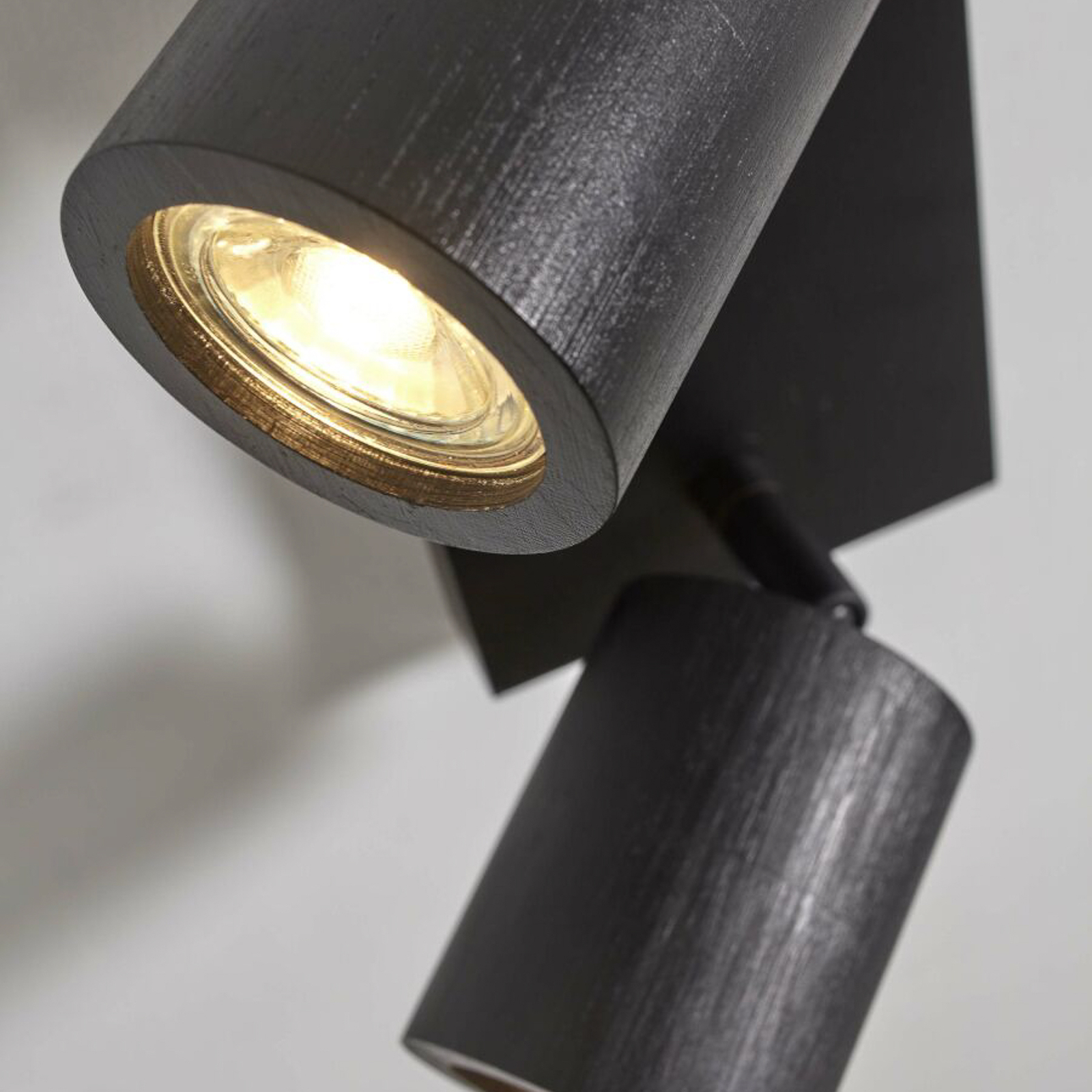 "GOOD & MOJO Java" lubinis šviestuvas, 2 žibintai, juodas