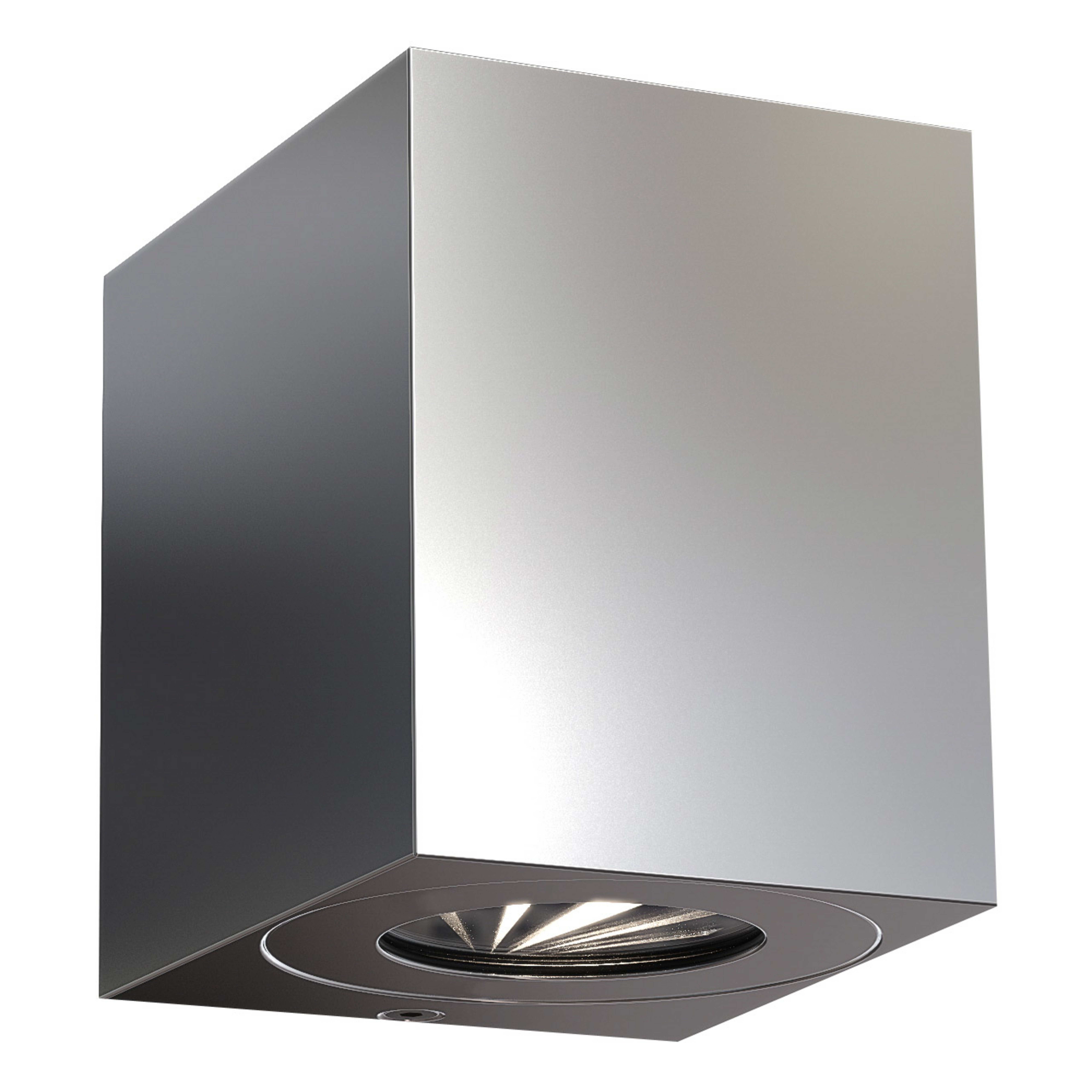 LED-välisvalgust Canto Kubi 2, 10 cm, roostevaba teras