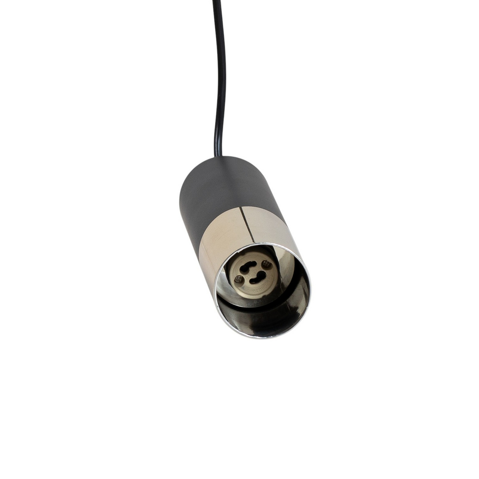 Lampada a sospensione Orino, nero/oro, metallo, GU10