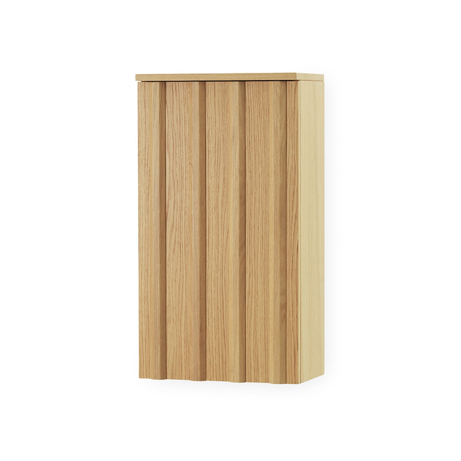 Rib fali szekrény, világos fa, 73 cm, tölgy – Normann Copenhagen