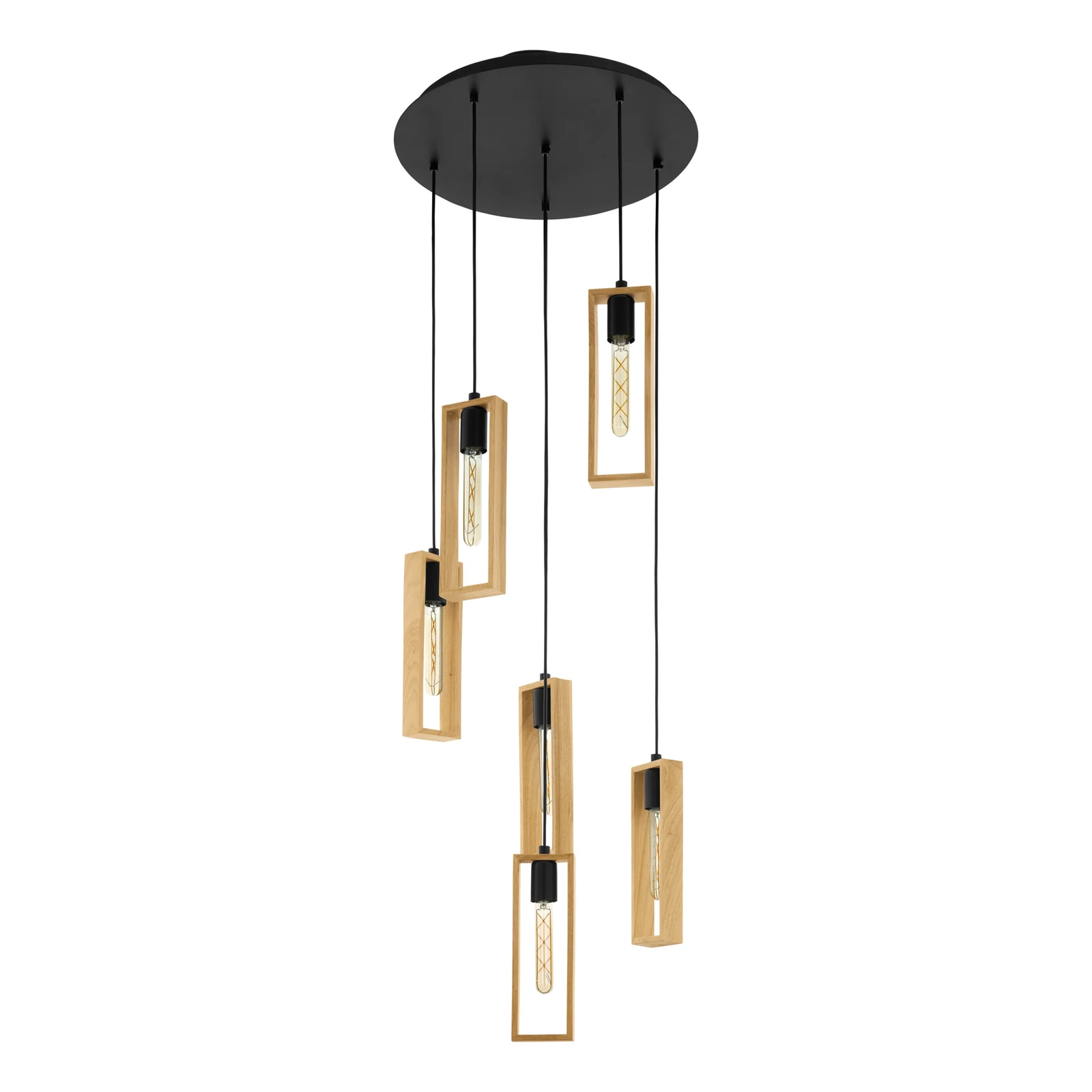 Lámpara colgante Littleton, 6 luces