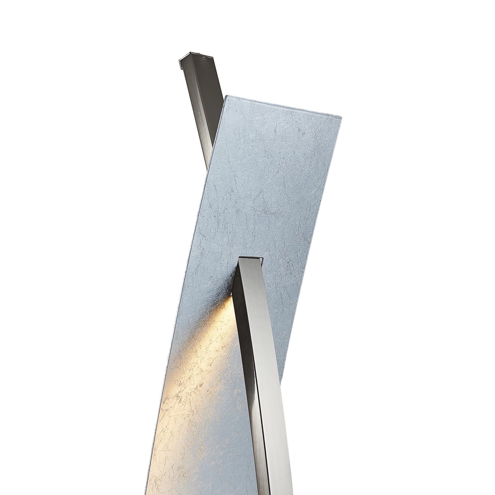 Marija Floor Lamp, Silver - Lucande Marija Floor Lamp, Silver - Lucande