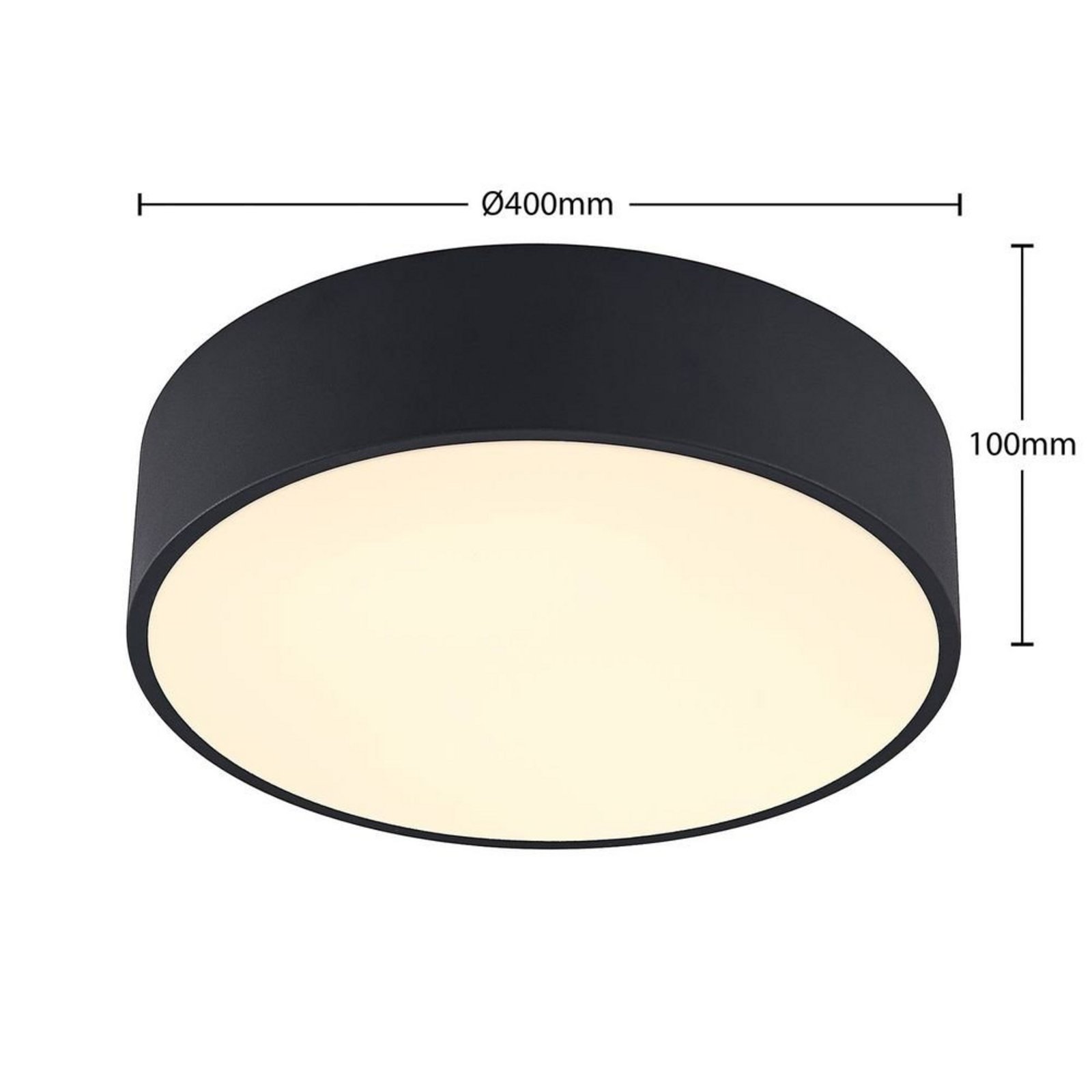 Noabelle LED Plafonieră Ø40 Black - Arcchio