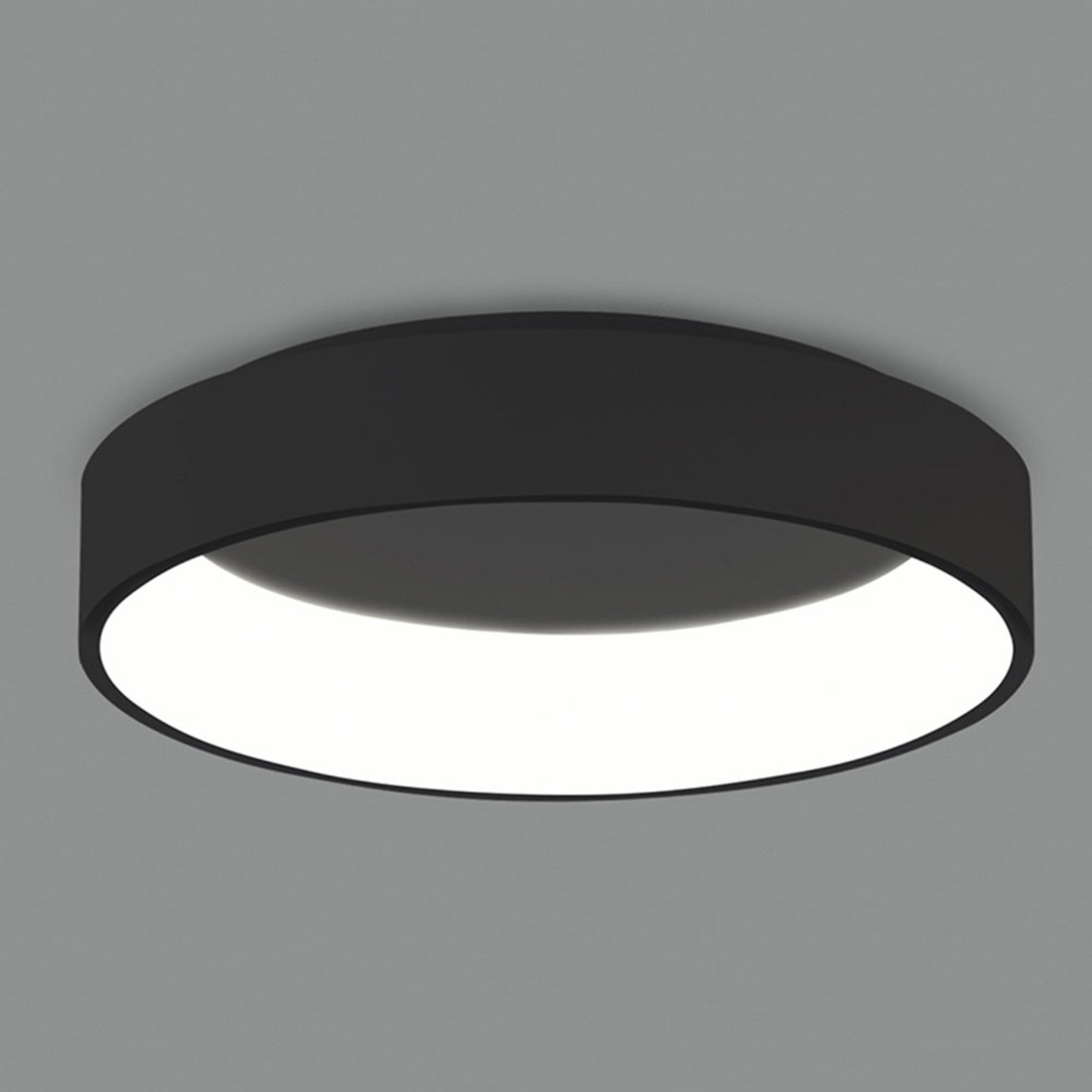 LED-Deckenlampe Dilga DALI Ø 60cm Casambi schwarz