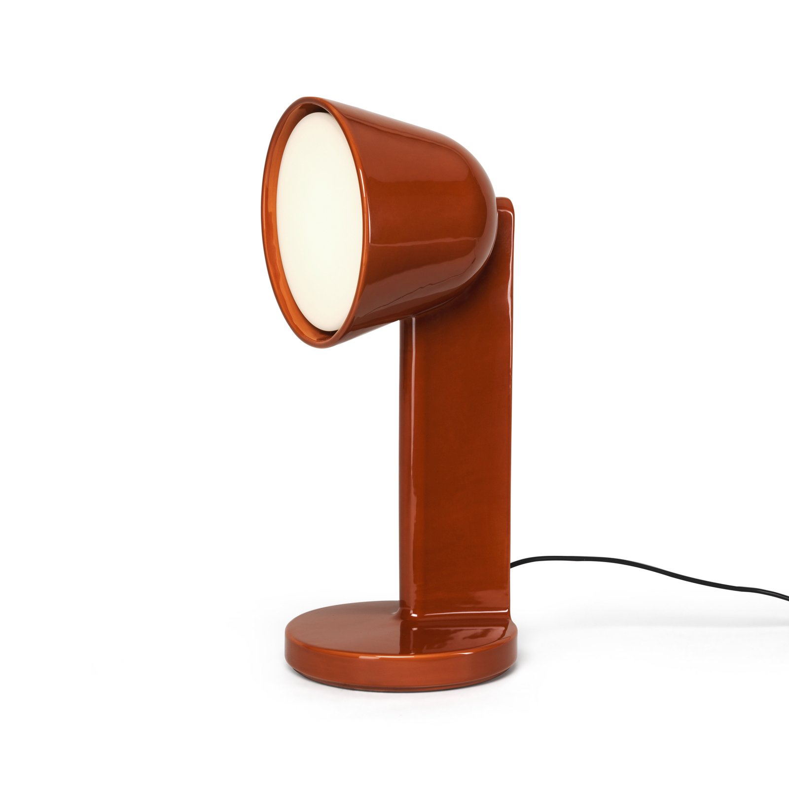 FLOS Céramique Boční stolní lampa, červená