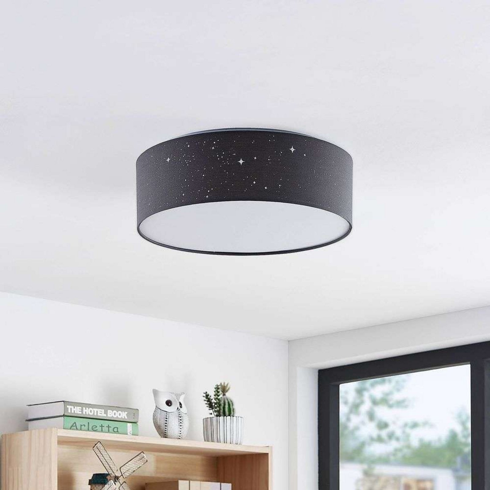 Ellamina LED Kattovalaisin Ø40 Dark Grey - Lindby