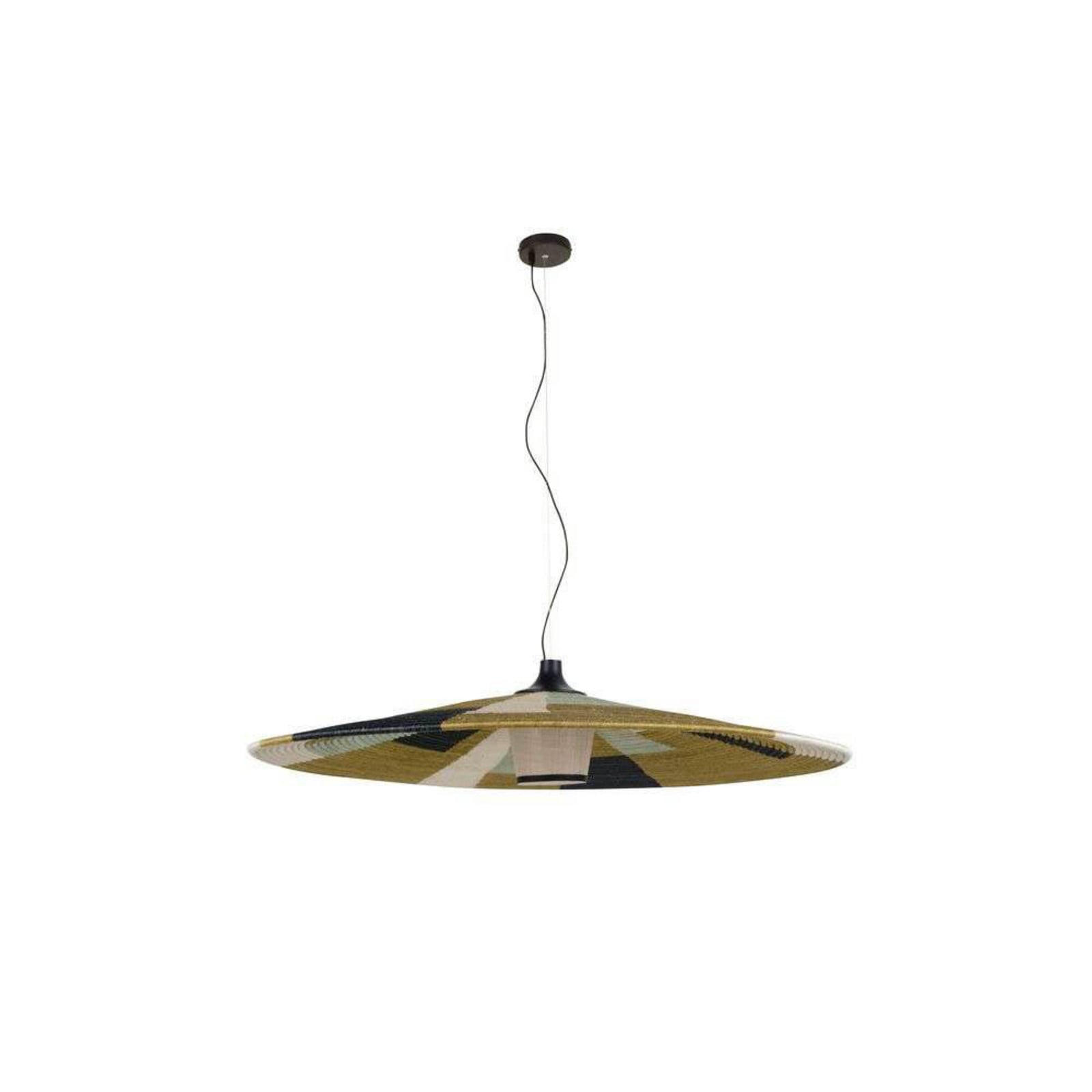 Parrot Pendelleuchte XXL, grün, Ø 120 cm Forestier - Wohnzimmer - Boho - Sonstige - Einflammig