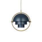 Multi-Lite Suspension S Laiton/Midnight Blue - GUBI