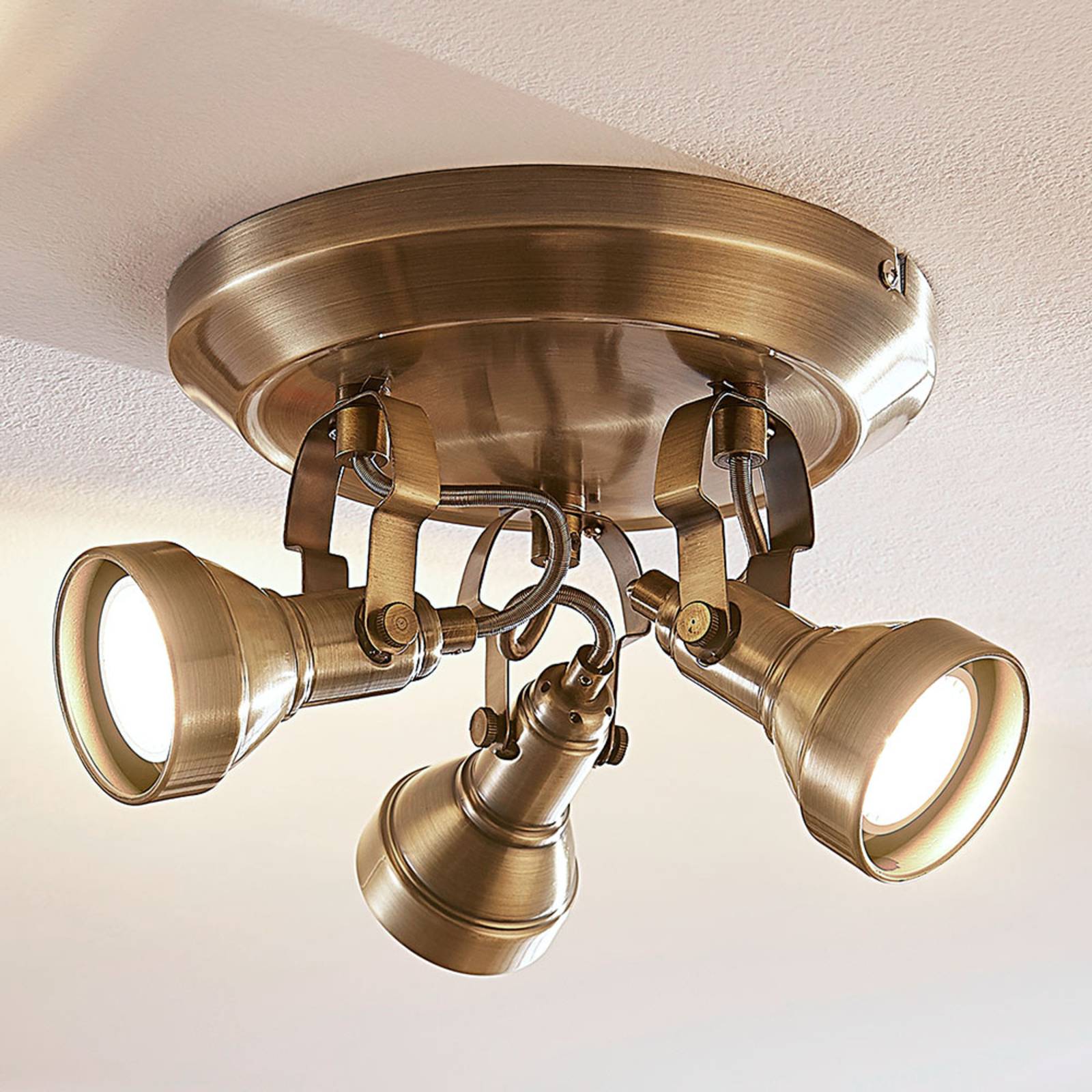 PERSEAS - lampa sufitowa LED GU10, 3-pkt.