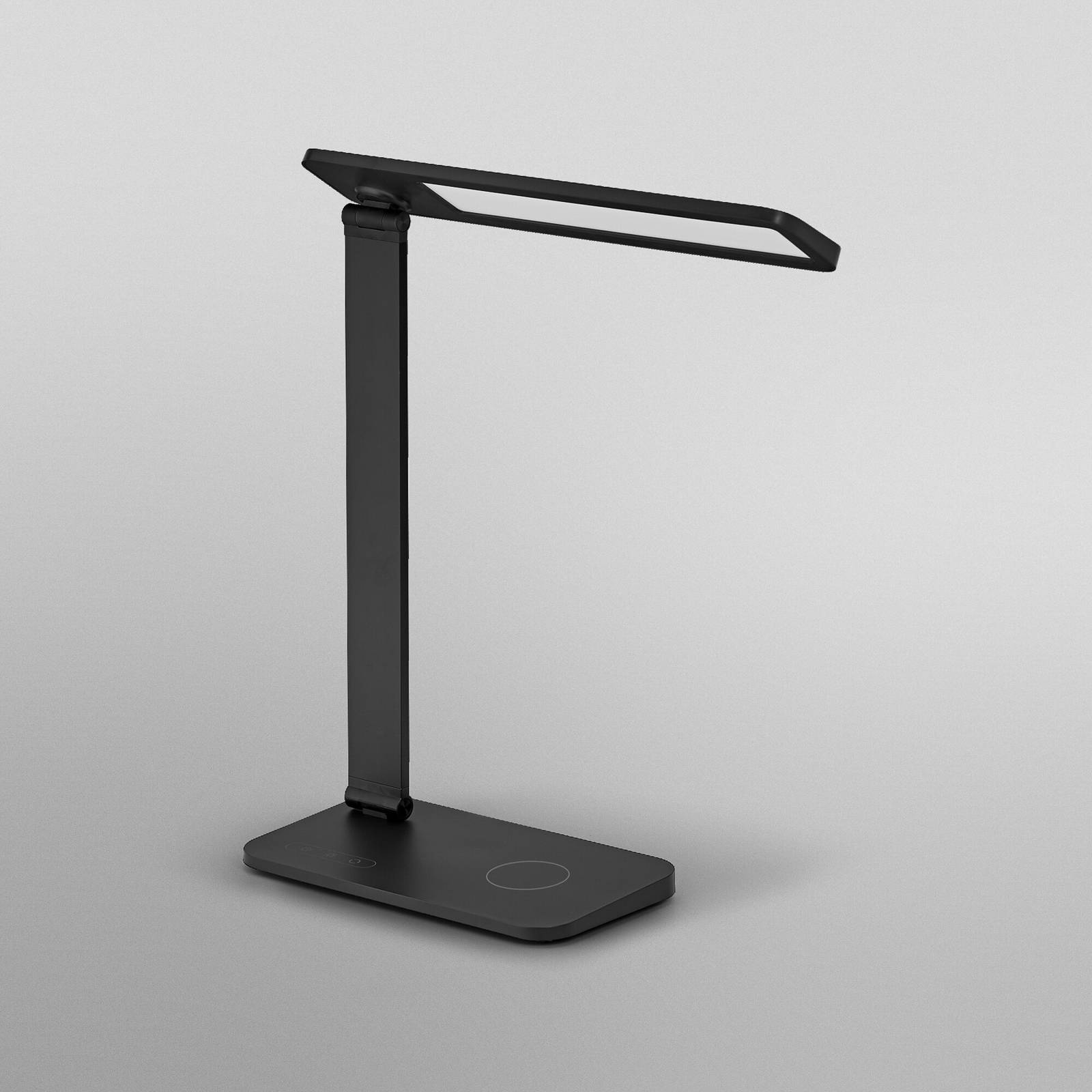 Lampa stołowa LED OSRAM Office Line Desk Banker czarna CCT ściemniany