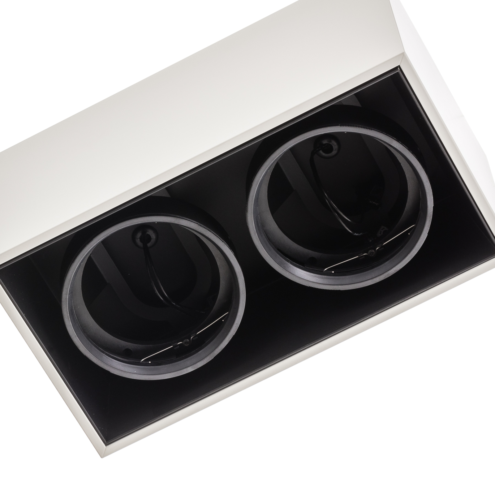 FLOS Compass Box H135 - Deckenleuchte 2flg weiß
