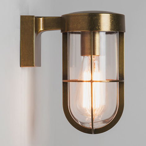 Astro Cabin Wall Außenwandlampe messing antik