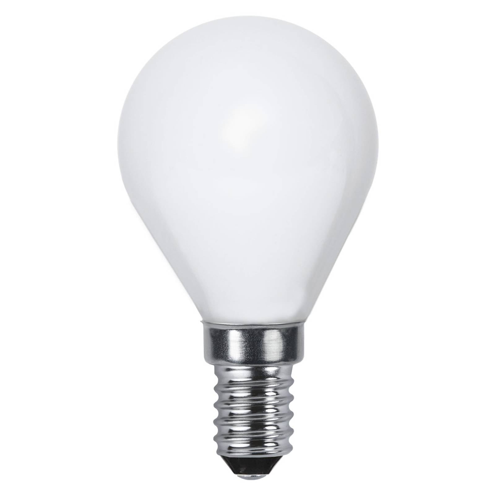 LED-Tropfenlampe E14 2.700K opal Ra90 4,7W