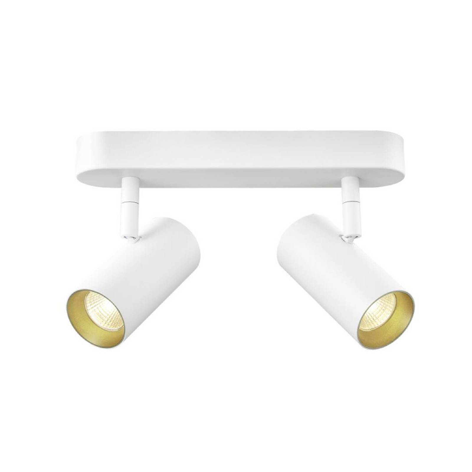 SLV Deckenstrahler Noblo, weiß, dim to warm, Länge 24 cm