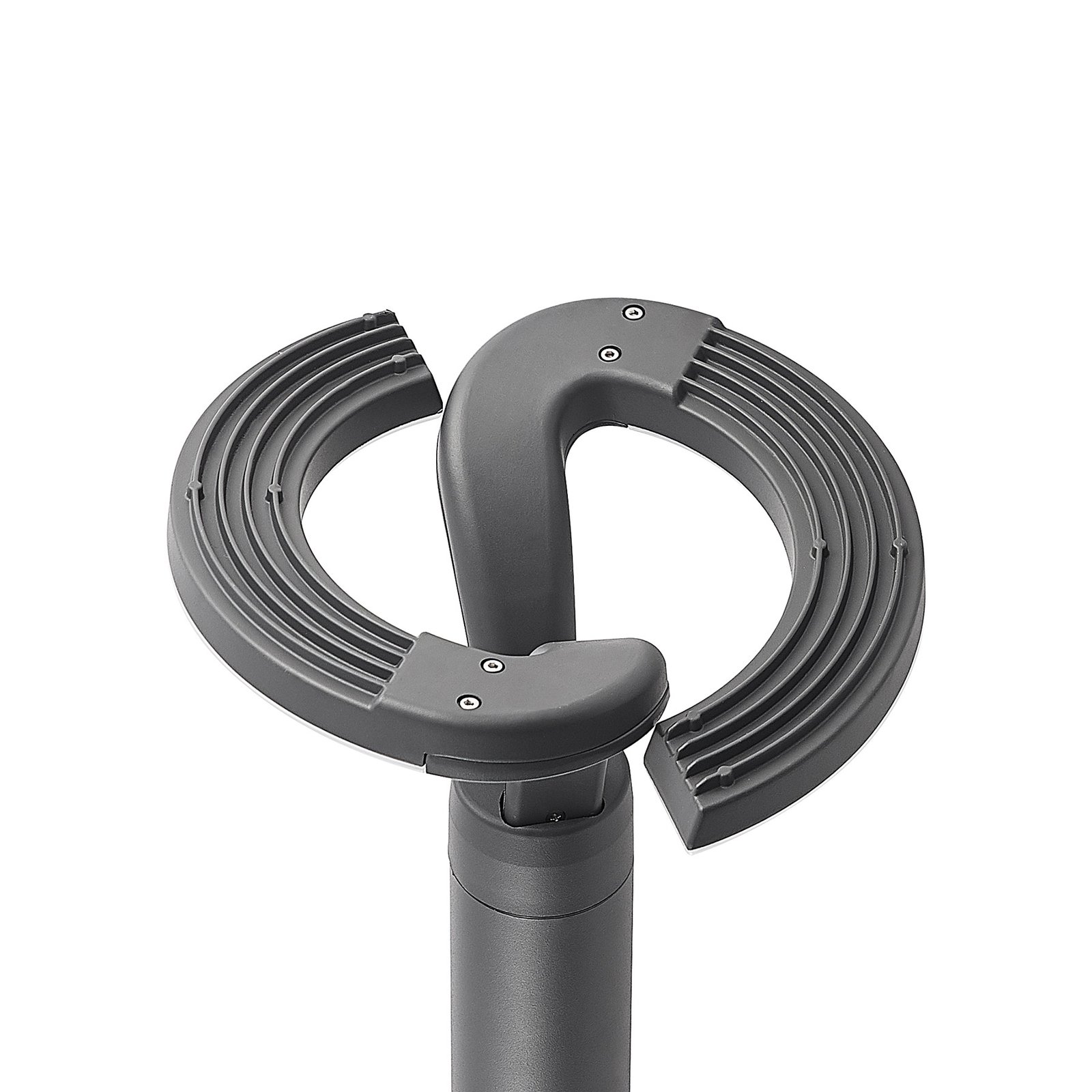 Keily Candeeiro de Jardim Circle Dark Grey - Lindby