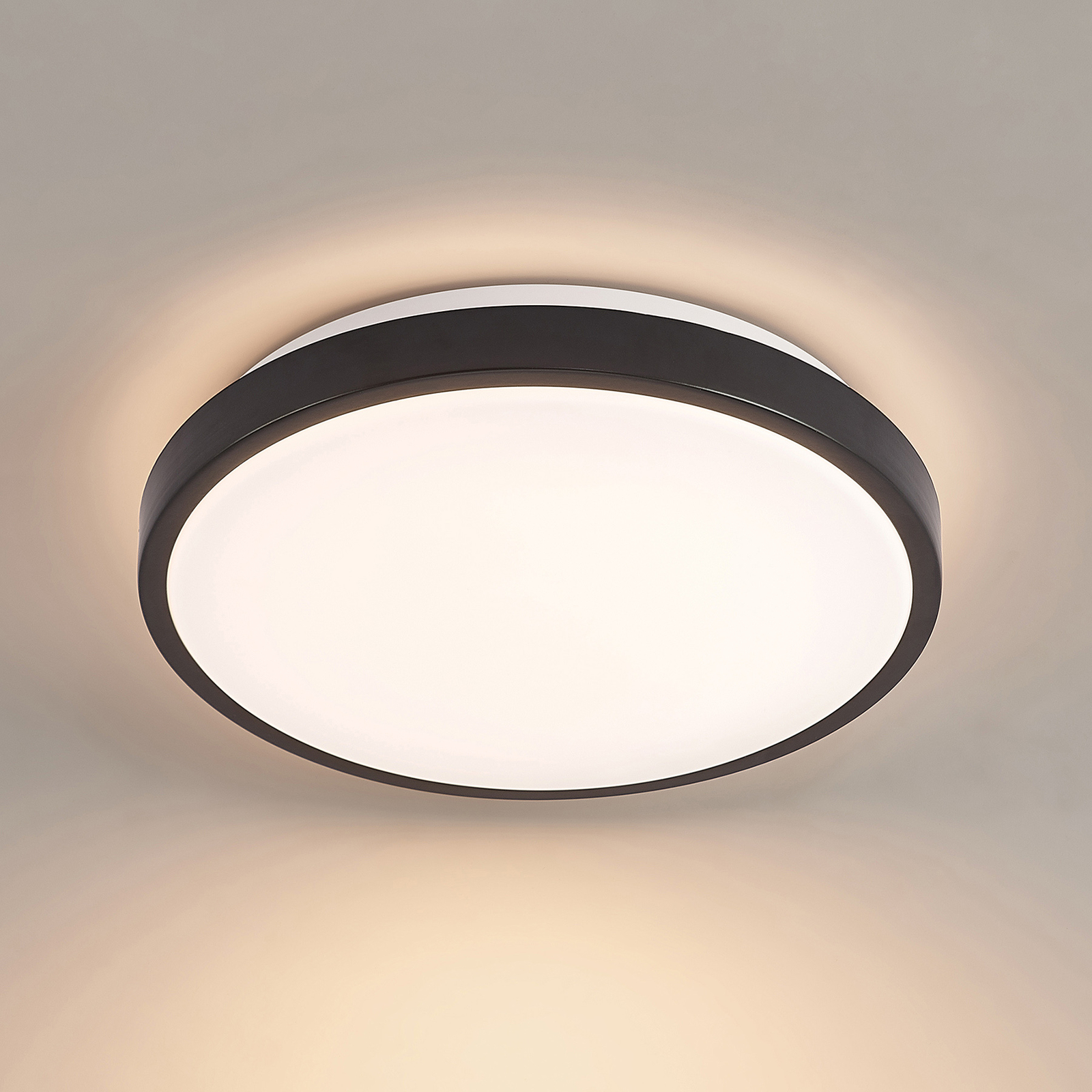 Lindby Villum LED-Deckenleuchte, rund, 29,5 cm