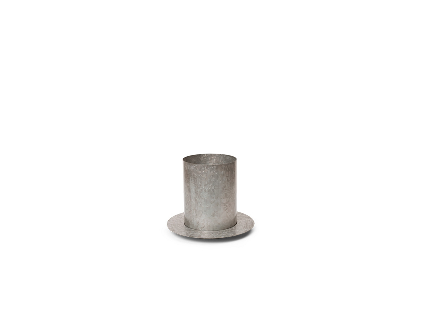 Auran Pot Small Galvanized - ferm LIVING